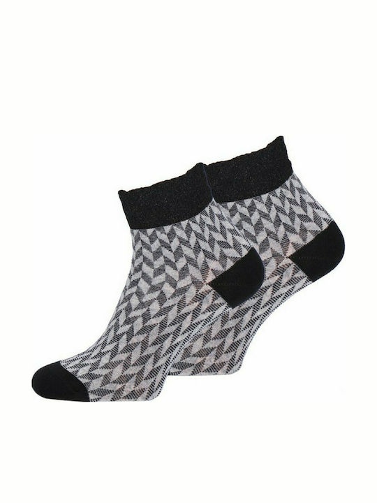 Tamaris Women's Patterned Socks Black / Grey