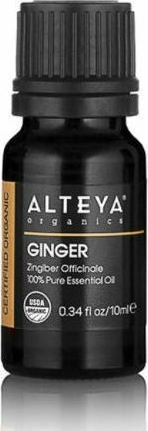 Alteya Organics Ginger Βιολογικό Αιθέριο Έλαιο 10ml