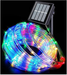 Christmas Light Tube Multicolour Battery Programmable 10m