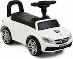 Moni Mercedes C63 Coupe Baby Walker Car Ride On for 12++ Months White