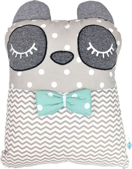 Baby Star Pernă Decorativă pentru Pătuț Tiny Friends Ursuleț Gri 37x40cm