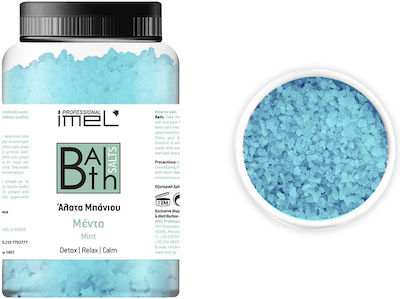 Imel Bath Salt with Cystals with Fragrance Mint 1000gr