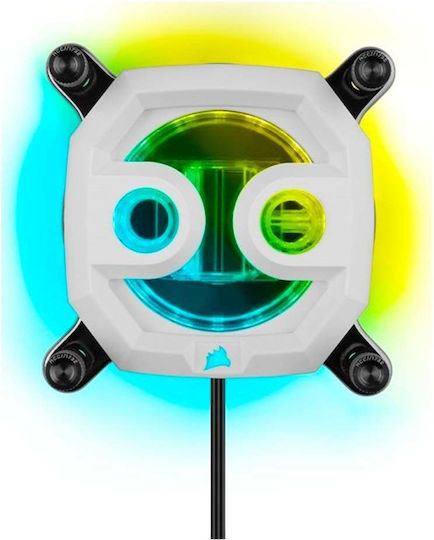 Corsair Hydro X Series XC7 RGB PRO CPU Water Block (1700/1200/AM4) CPU Water Block Λευκό