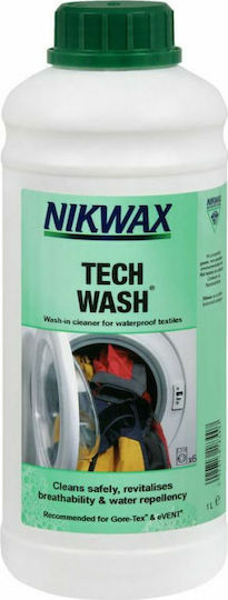 Nikwax Καθαριστικό Υφασμάτων Tech Wash Ειδικό Καθαριστικό Κατάλληλο για Υφάσματα