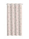 Saint Clair Kids Grommet Top Curtain Grace Pink 1752030120001 160x240cm