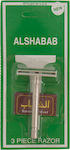 Al Shabab Safety Razor with Blades 3pcs