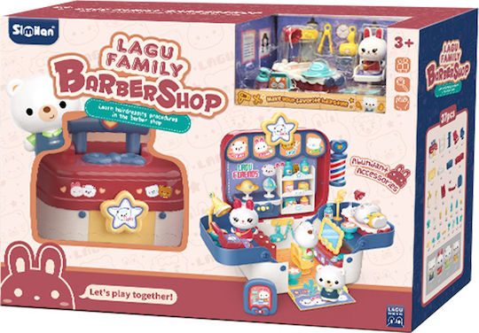 Snainter Similan Playset Миниатюри За Игри Фризьорски Салон За Възраст 3+