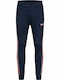 Tolvaddon Sweatpants with Elastic Navy Blue
