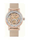 Ingersoll The Herald Watch Automatic with Pink Gold Metal Bracelet