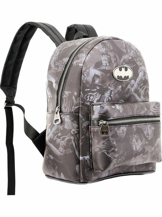 Karactermania Dc Comics Batman School Bag Backpack Elementary, Elementary in Gray color