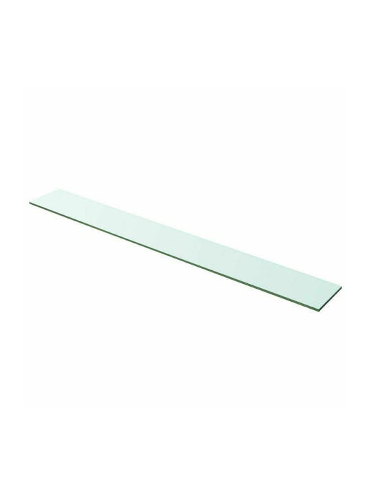 Shelf Wall 100x12x0.8cm Transparent