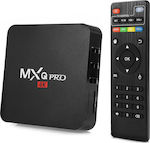 TV Box MXQ Pro 4K UHD με WiFi USB 2.0 16GB RAM και 256GB Αποθηκευτικό Χώρο με Λειτουργικό Android 11.1