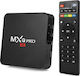 TV Box MXQ Pro 4K UHD με WiFi USB 2.0 16GB RAM και 256GB Αποθηκευτικό Χώρο με Λειτουργικό Android 11.1
