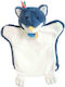 Doudou et Compagnie Babytuch Loup Wolf Blue