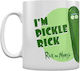 Pyramid International Pickle Rick Mug Ceramic White 315ml