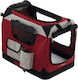 Ferplast Holiday 6 Husă impermeabilă Geantă de mână pentru transport câine Roșie M70xL52xA52cm.