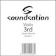 Soundsation Single Nickel Wound String for Viol...