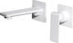 Imex Fiyi Built-In Mixer & Spout Set for Bathroom Sink with 1 Exit White