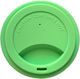 Jack n' Jill Lid for Cup made of Silicone in Green Color 1pcs