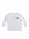 Kids' Shirt Long Sleeve White Big Q Long Shirt