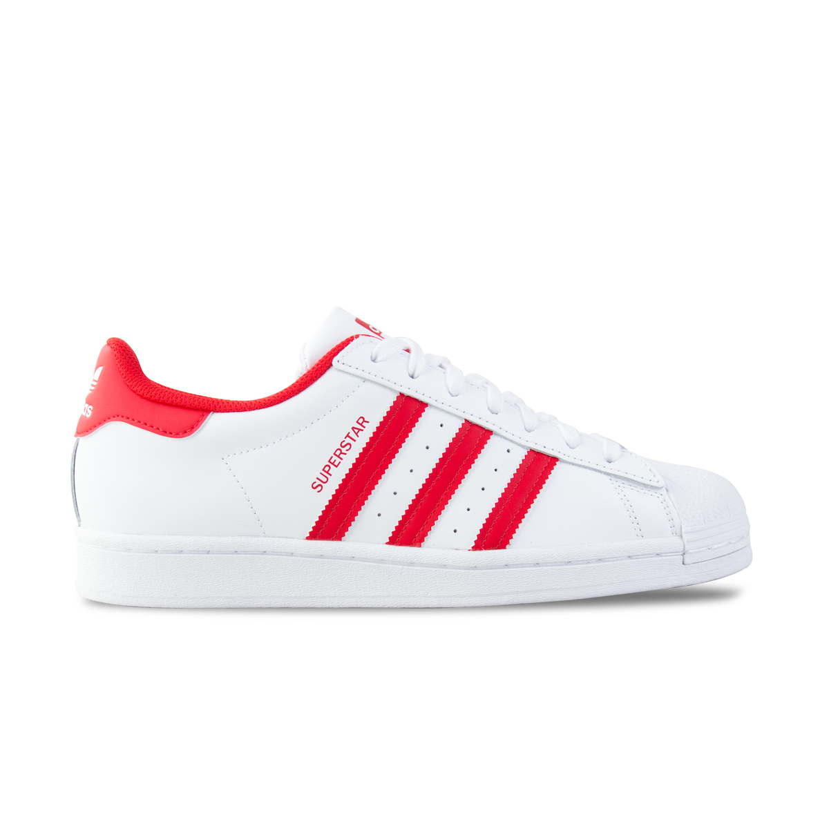 adidas Superstar Sneakers Cloud White Vivid Red GZ3741
