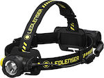 LedLenser Headlamp LED Waterproof IP67 with Maximum Brightness 1000lm H7R Work