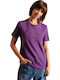 Superdry Γυναικείο T-shirt Regal Purple