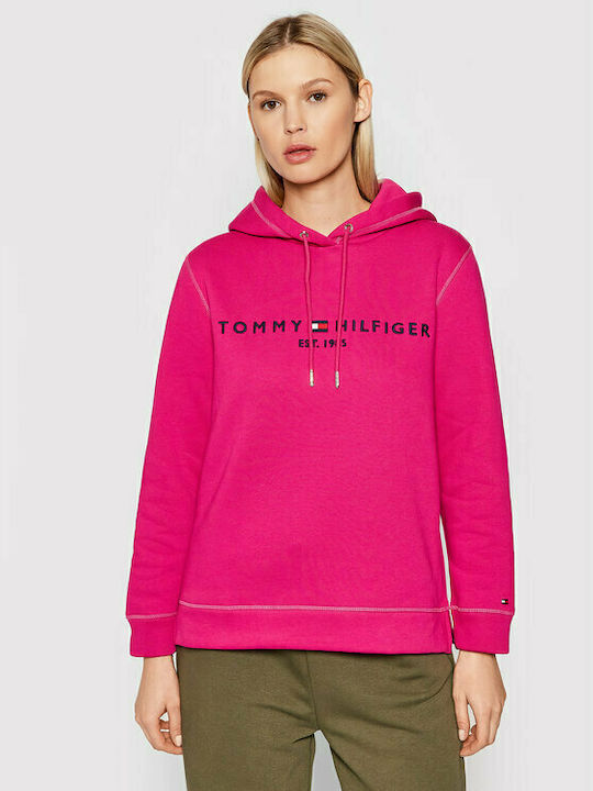 Tommy Hilfiger Women s Hooded Sweatshirt Eccentric Magenta