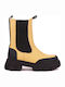 Alta Moda Women's Chelsea Boots Yellow