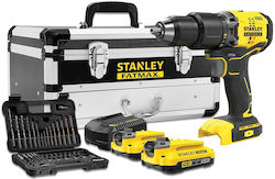 Stanley SFMCD715D2F Mașină De Găurit Cu Acumulator 20V 2x2Ah