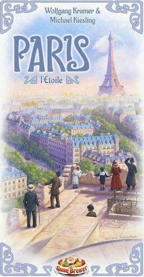 Board Game Paris L'Etoile for 2-4 Players 12+ Years Old (EN) Game Brewer