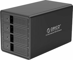 Orico Case for 4 Hard Drives 3.5" SATA III with Connection USB 3.0