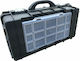 Helix Hand Tool Case Plastic with Tobacco Case and Foam Dimensions: W58xD34xH24cm