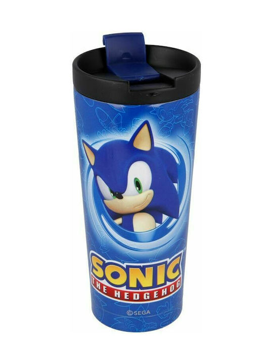 Stor Sonic the Hedgehog Tasse Metallisch Blau 425ml 1Stück