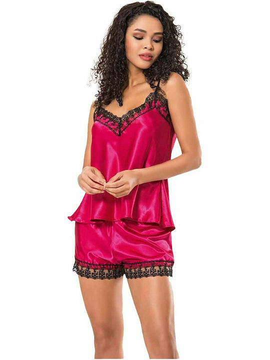 Moongirl Satin Babydoll Burgundy MG1209 mg1209