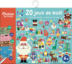 Auzou Τα Παιχνίδια μου - Χριστούγεννα Christmas Stickers 17x22cm