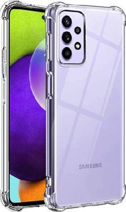 Antishock Back Cover Σιλικόνης Διάφανο (Galaxy A72)