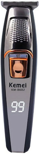 Kemei Wiederaufladbar Haarschneidemaschine Schwarz KM-8602