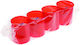 Candil Lumânare Tribut 10B Din Plastic Roșu 5.2x5.2cm