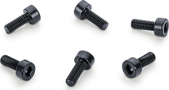 Schaller FL.Rose Saddle Mount Set of 6 Screw in Silver Color