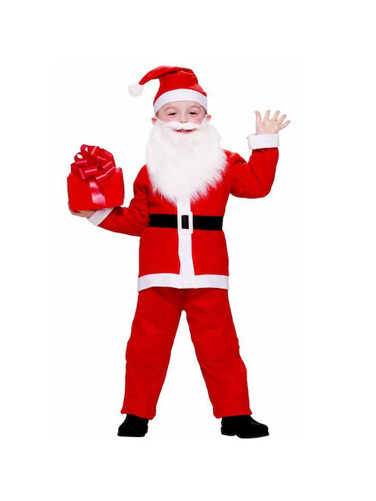Kids Christmas Costume Santa Claus Kids Santa C...