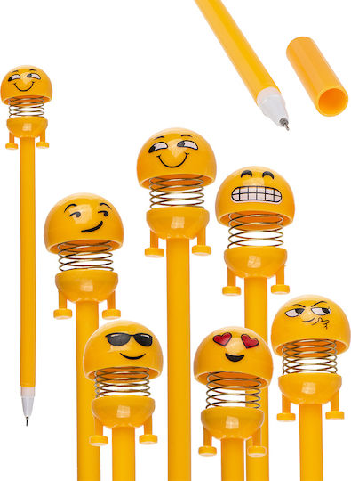 Zmart Imports Emotion Face Pen Ballpoint Various Designs or Colors