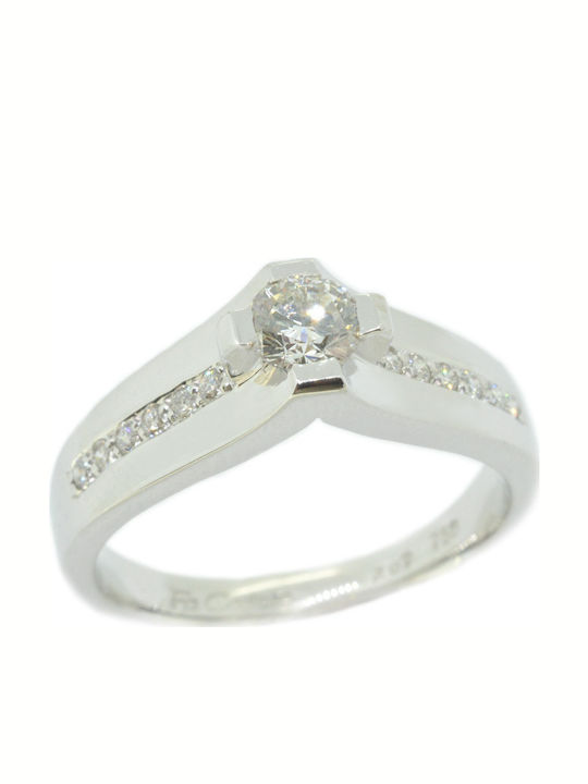 Fa Cad'oro Inel Solitar cu Diamant