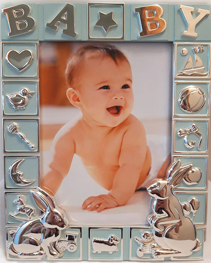 Karvounis Silver Photo Frame 10x15cm