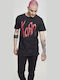 Merchcode Korn Logo T-shirt σε Μαύρο χρώμα