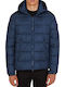 Χειμωνιάτικο Μπουφάν Puffer Navy Μπλε