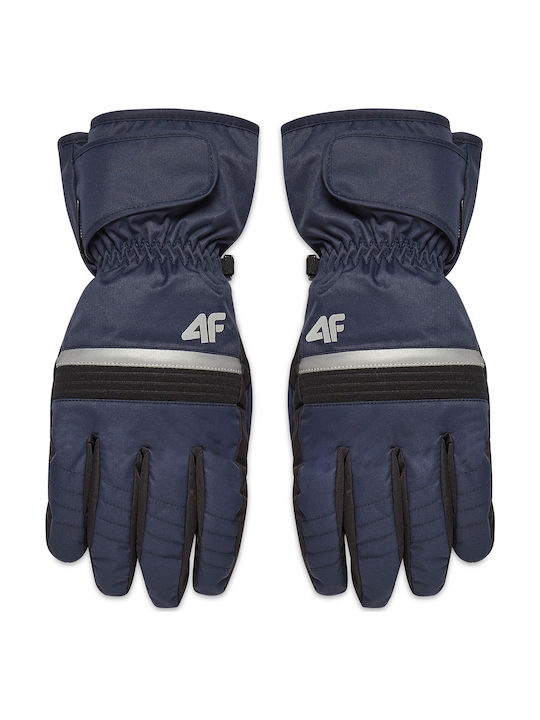 4F Men's Ski & Snowboard Gloves Blue