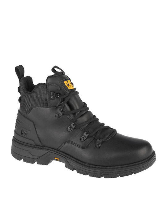 CAT Leverage Hiker Men's Black Hiking Shoes