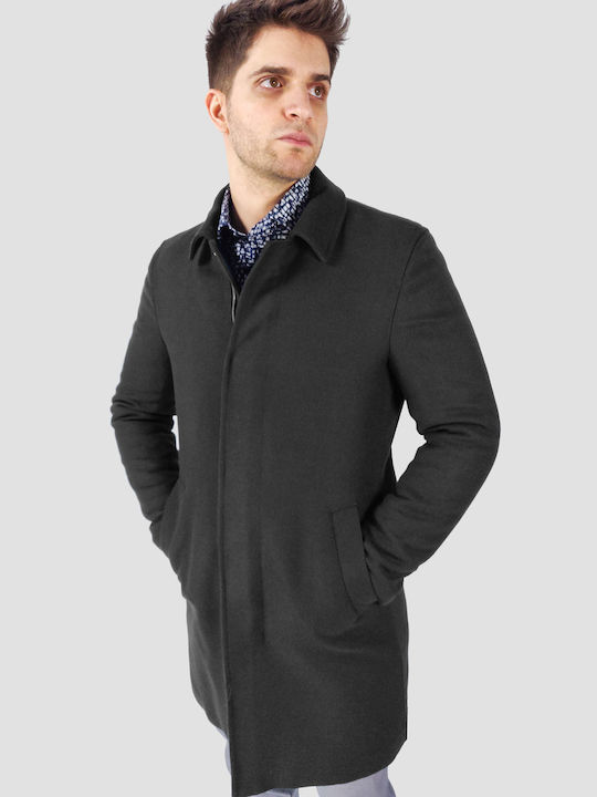 Leonardo Uomo LU17146 Men's Coat Black