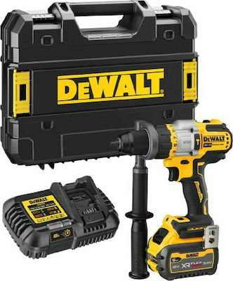 Dewalt Șurubelniță cu percuție Mașină de găurit Baterie Fără perii 18V 1x6Ah